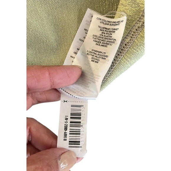 Gymshark Adapt Ombre Seamless Leggings Women's Size S Gray Yellow Workout Gym - Picture 10 of 15